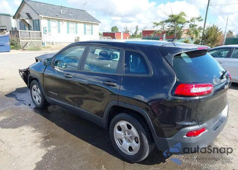 2014 Jeep Cherokee Sport z USA, uszkodzony, nr VIN 1C4PJLAB2EW302892